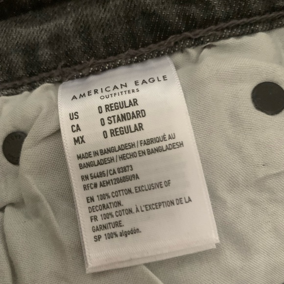 American Eagle Jeans size 0 - Picture 3 of 3